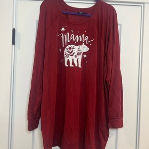 Torrid mama bear sleep tunic